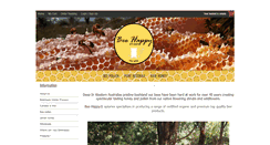 Desktop Screenshot of beehappy.com.au